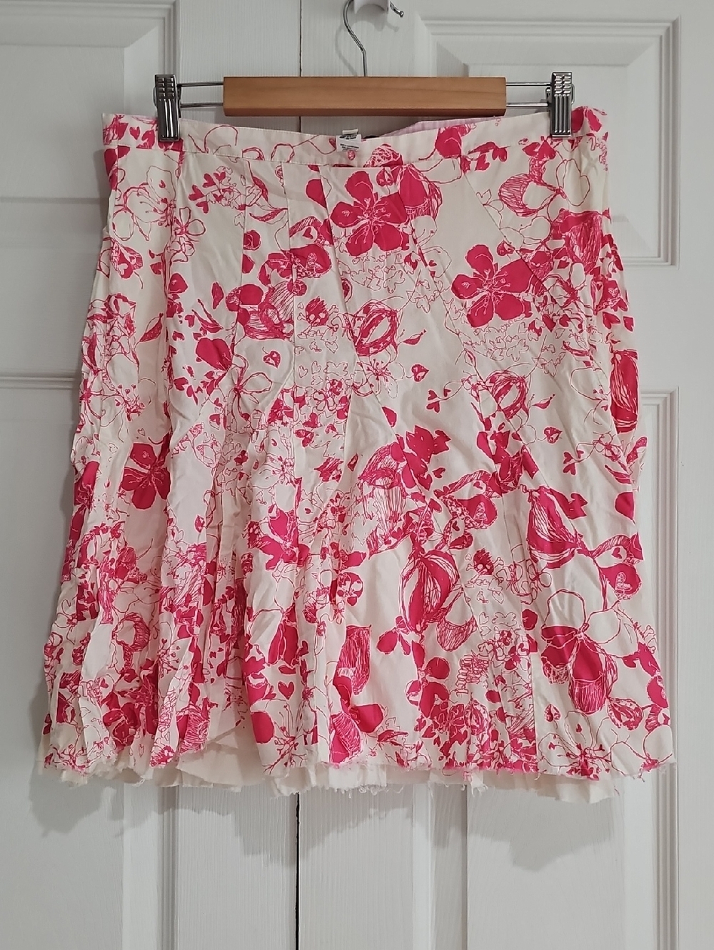 🌸 Rip Curl Pink Floral Skirt | Flowy Mini | Size 7
